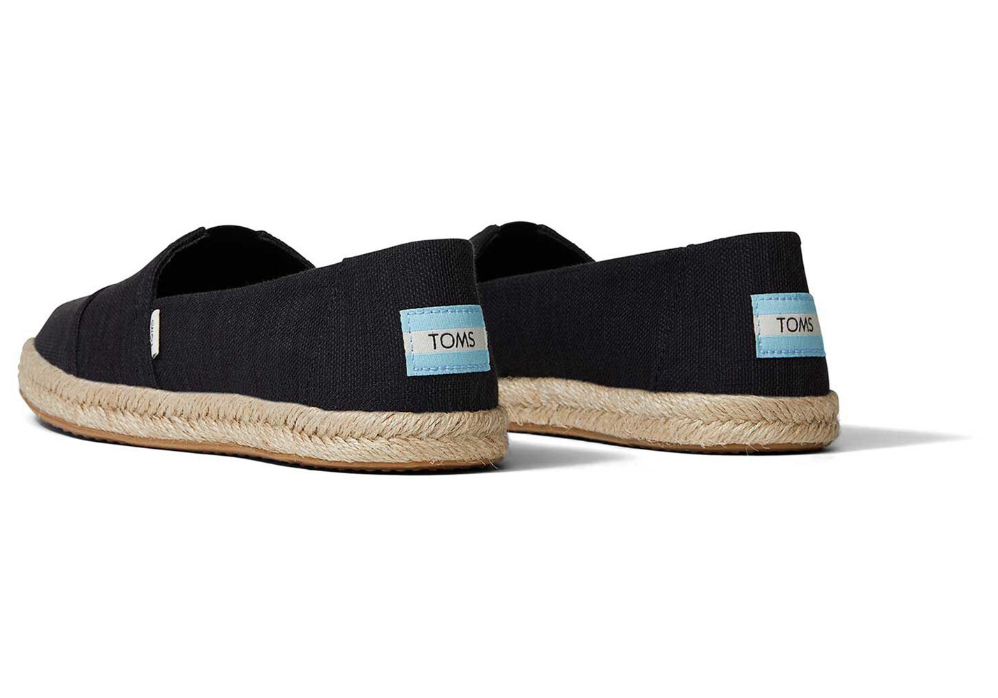 Toms Alpargata Rope Espadrille Black - Womens - 94758-QDPM